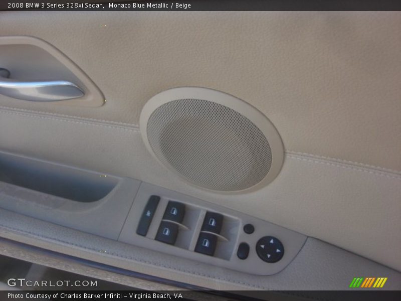 Monaco Blue Metallic / Beige 2008 BMW 3 Series 328xi Sedan