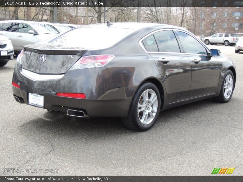 Grigio Metallic / Taupe 2010 Acura TL 3.5 Technology