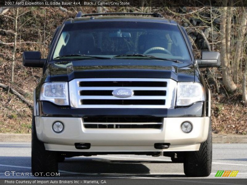 Black / Camel/Grey Stone 2007 Ford Expedition EL Eddie Bauer 4x4