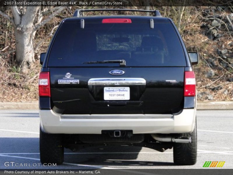 Black / Camel/Grey Stone 2007 Ford Expedition EL Eddie Bauer 4x4