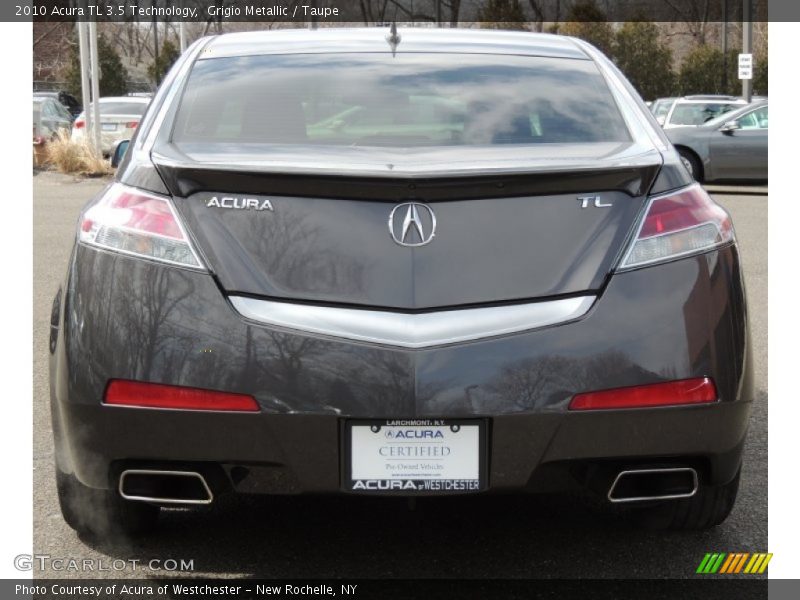 Grigio Metallic / Taupe 2010 Acura TL 3.5 Technology