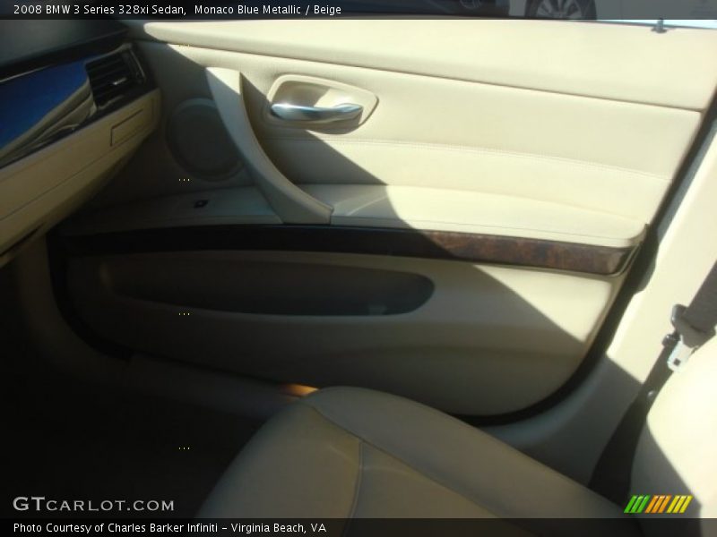 Monaco Blue Metallic / Beige 2008 BMW 3 Series 328xi Sedan