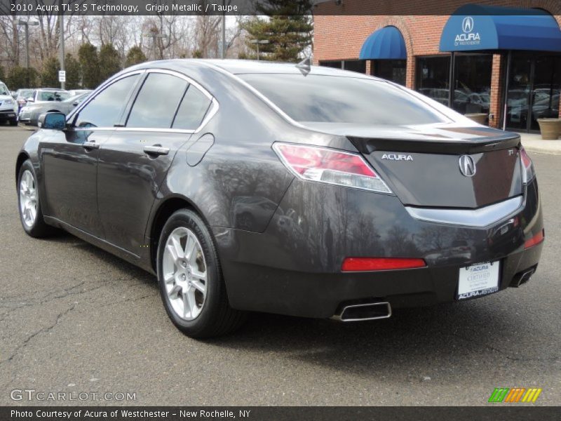Grigio Metallic / Taupe 2010 Acura TL 3.5 Technology