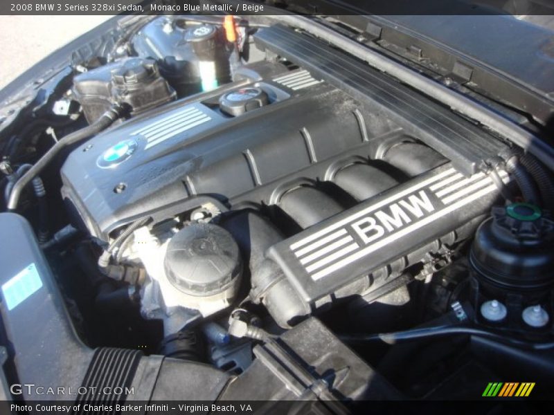 Monaco Blue Metallic / Beige 2008 BMW 3 Series 328xi Sedan