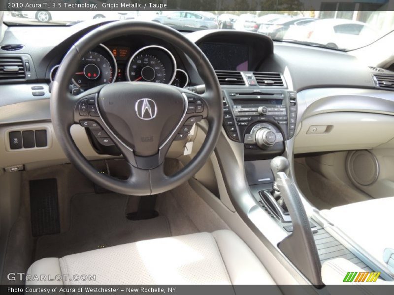 Grigio Metallic / Taupe 2010 Acura TL 3.5 Technology