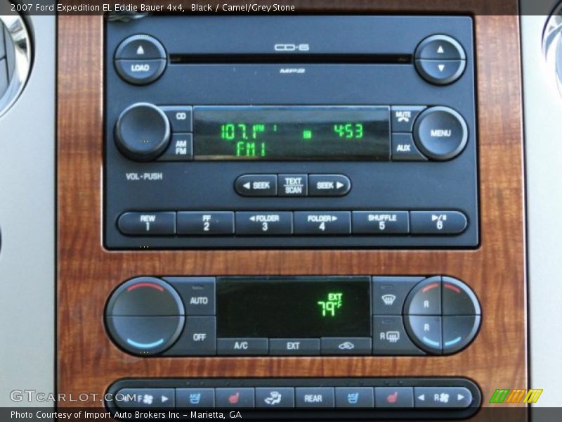 Controls of 2007 Expedition EL Eddie Bauer 4x4