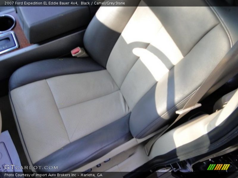 Black / Camel/Grey Stone 2007 Ford Expedition EL Eddie Bauer 4x4
