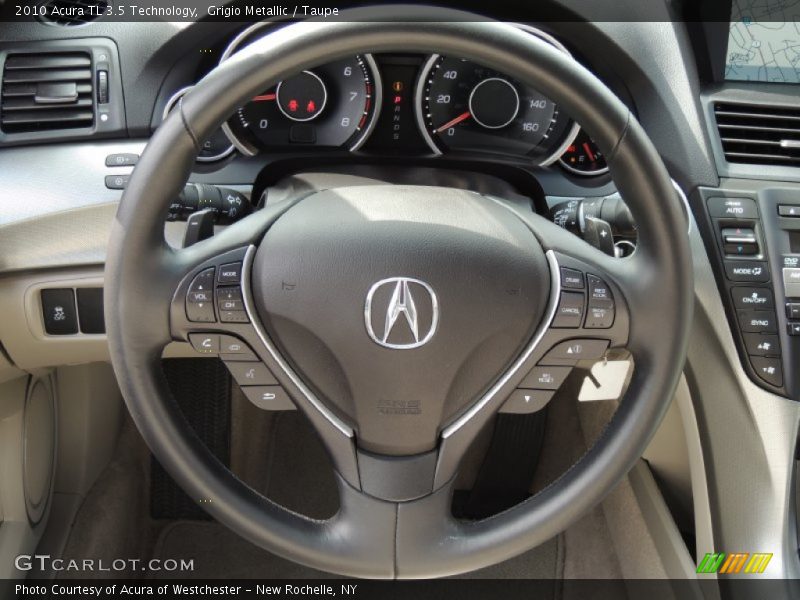 Grigio Metallic / Taupe 2010 Acura TL 3.5 Technology