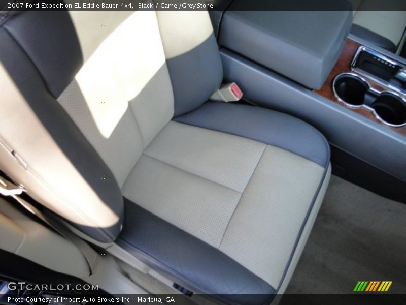 Black / Camel/Grey Stone 2007 Ford Expedition EL Eddie Bauer 4x4