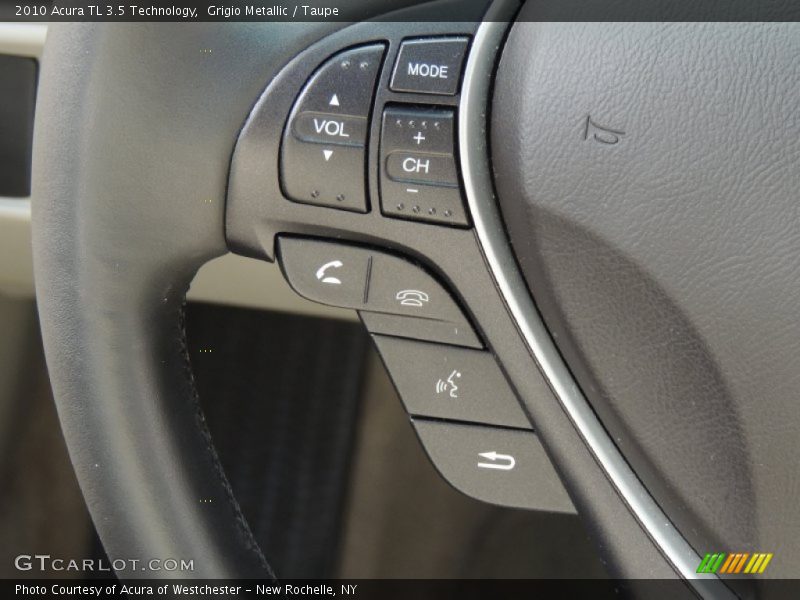 Grigio Metallic / Taupe 2010 Acura TL 3.5 Technology