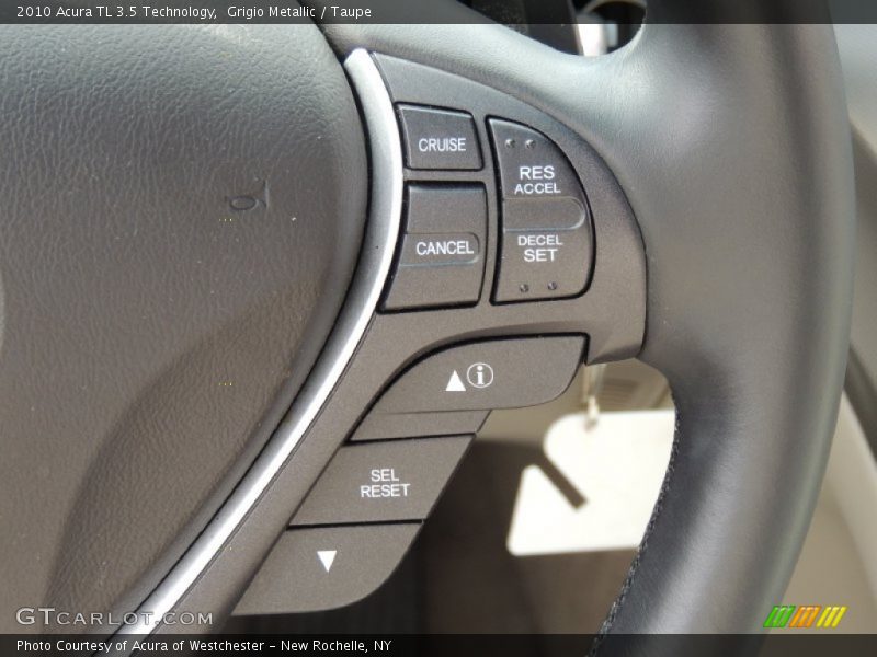 Grigio Metallic / Taupe 2010 Acura TL 3.5 Technology