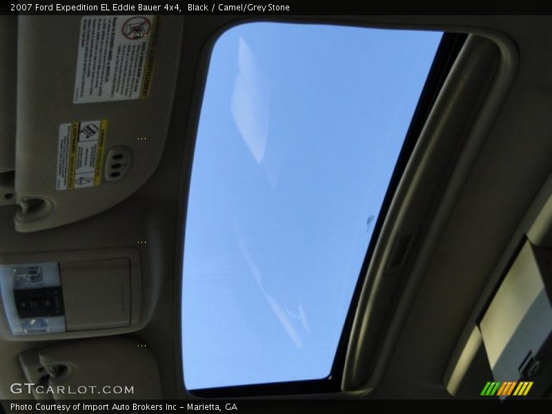 Black / Camel/Grey Stone 2007 Ford Expedition EL Eddie Bauer 4x4