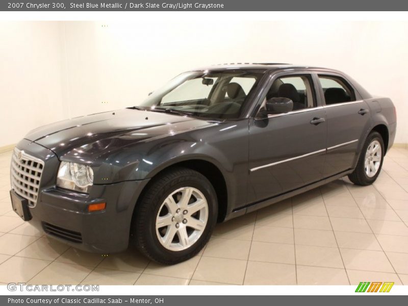 Steel Blue Metallic / Dark Slate Gray/Light Graystone 2007 Chrysler 300