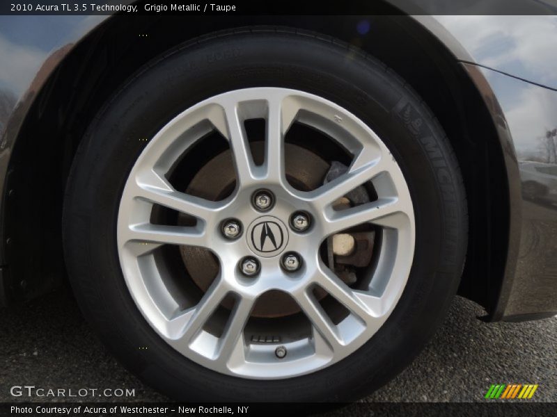Grigio Metallic / Taupe 2010 Acura TL 3.5 Technology