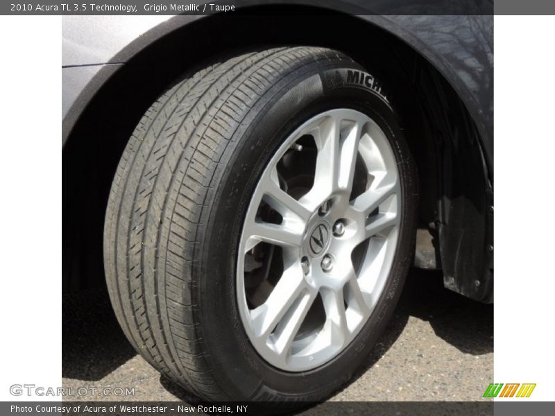 Grigio Metallic / Taupe 2010 Acura TL 3.5 Technology
