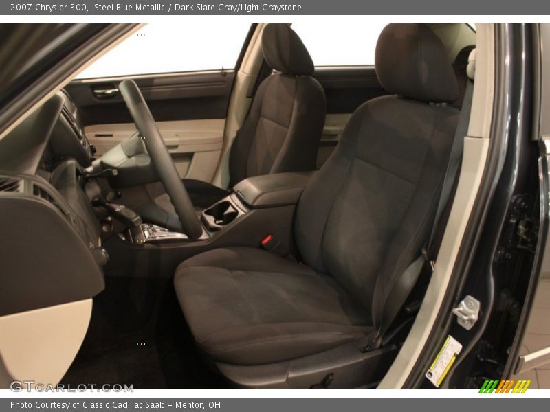 Steel Blue Metallic / Dark Slate Gray/Light Graystone 2007 Chrysler 300