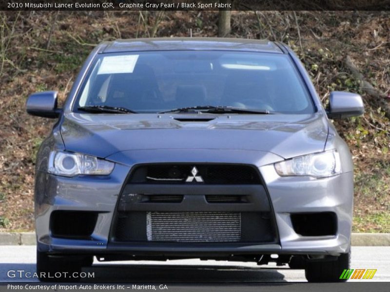 Front View - 2010 Mitsubishi Lancer Evolution GSR