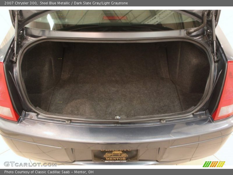 Steel Blue Metallic / Dark Slate Gray/Light Graystone 2007 Chrysler 300