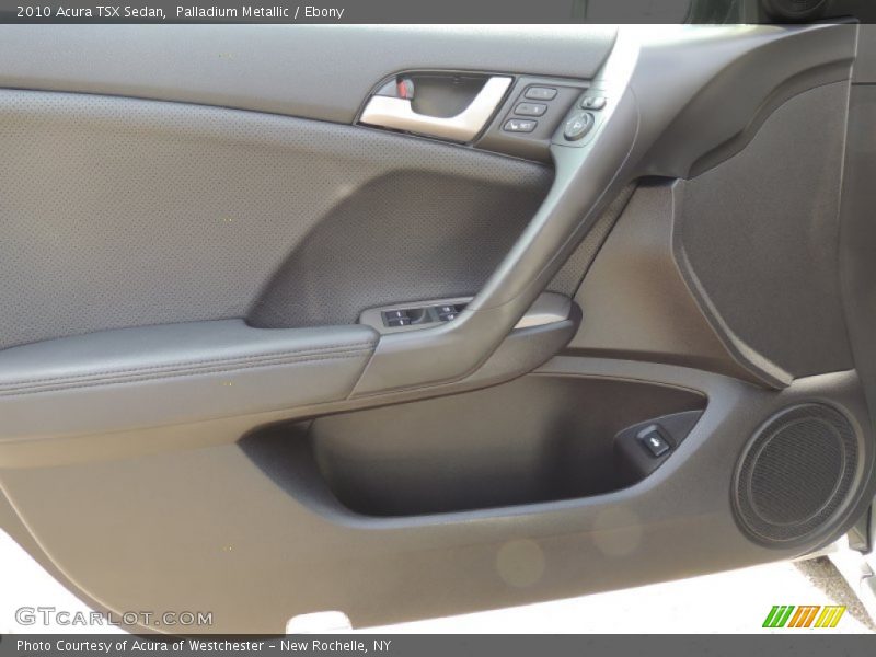 Palladium Metallic / Ebony 2010 Acura TSX Sedan