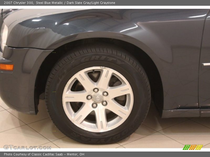 Steel Blue Metallic / Dark Slate Gray/Light Graystone 2007 Chrysler 300