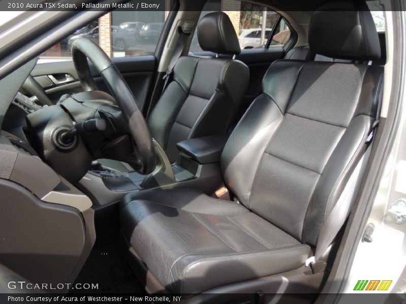 Palladium Metallic / Ebony 2010 Acura TSX Sedan