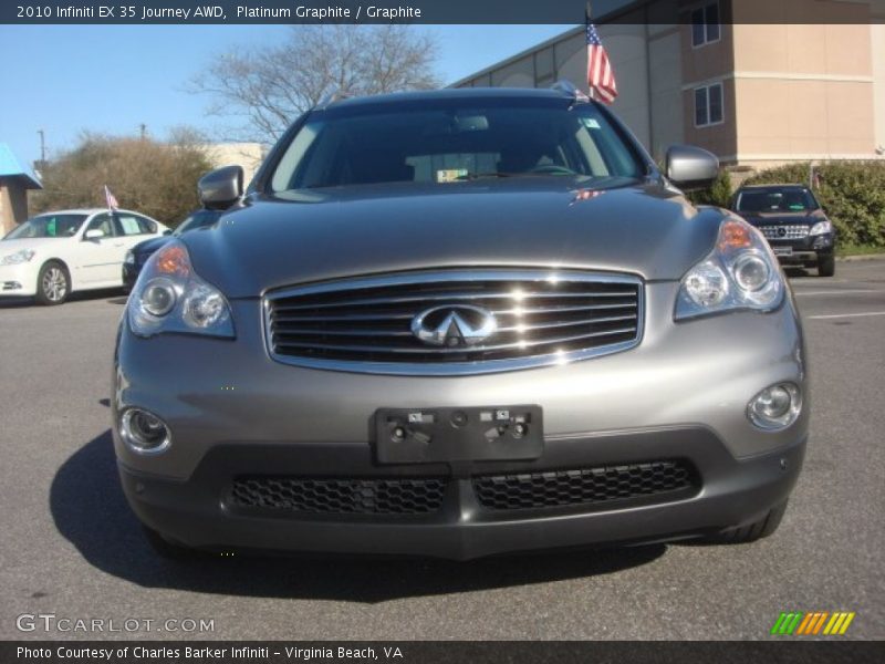 Platinum Graphite / Graphite 2010 Infiniti EX 35 Journey AWD