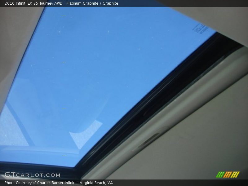 Platinum Graphite / Graphite 2010 Infiniti EX 35 Journey AWD