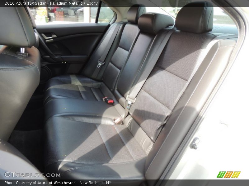 Palladium Metallic / Ebony 2010 Acura TSX Sedan