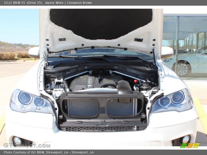 Alpine White / Cinnamon Brown 2013 BMW X5 xDrive 35i