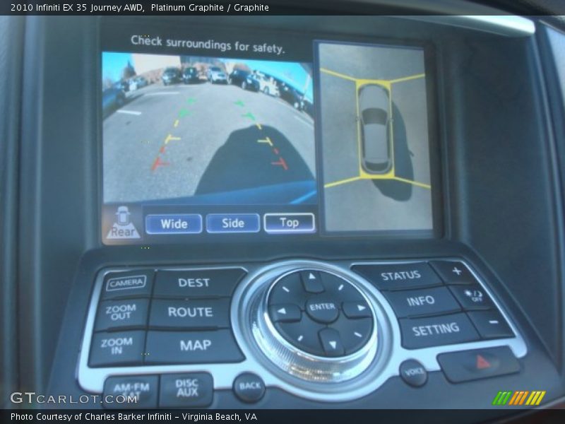 Platinum Graphite / Graphite 2010 Infiniti EX 35 Journey AWD