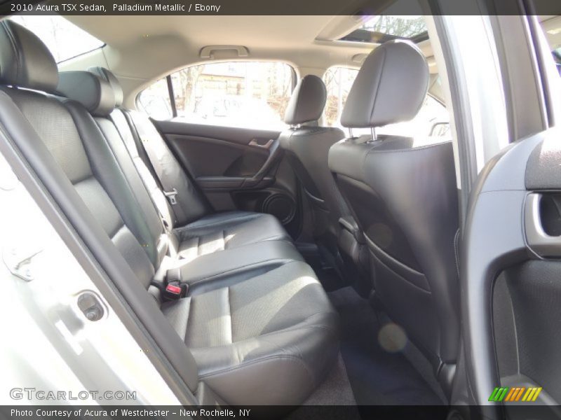 Palladium Metallic / Ebony 2010 Acura TSX Sedan