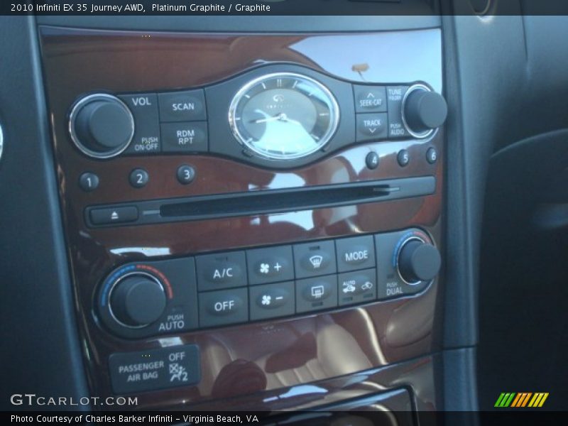 Platinum Graphite / Graphite 2010 Infiniti EX 35 Journey AWD