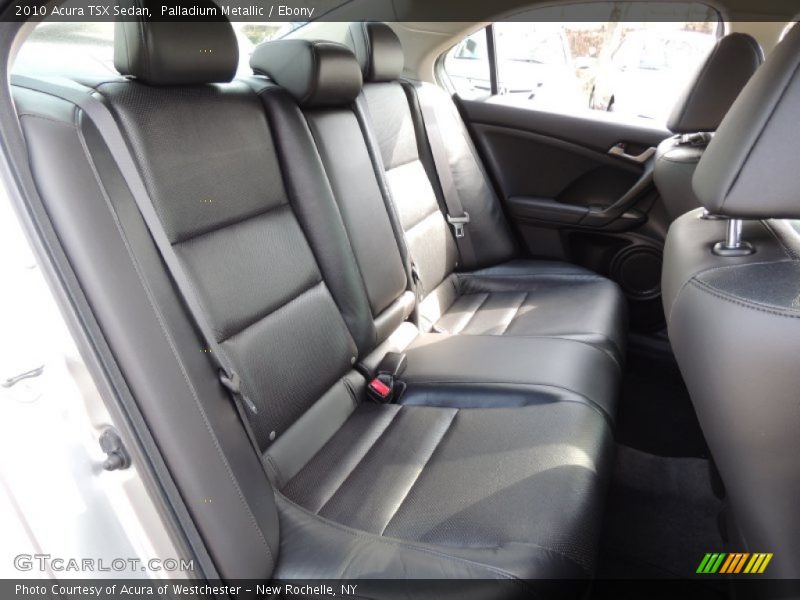 Palladium Metallic / Ebony 2010 Acura TSX Sedan