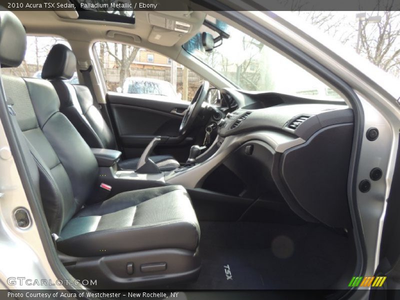 Palladium Metallic / Ebony 2010 Acura TSX Sedan