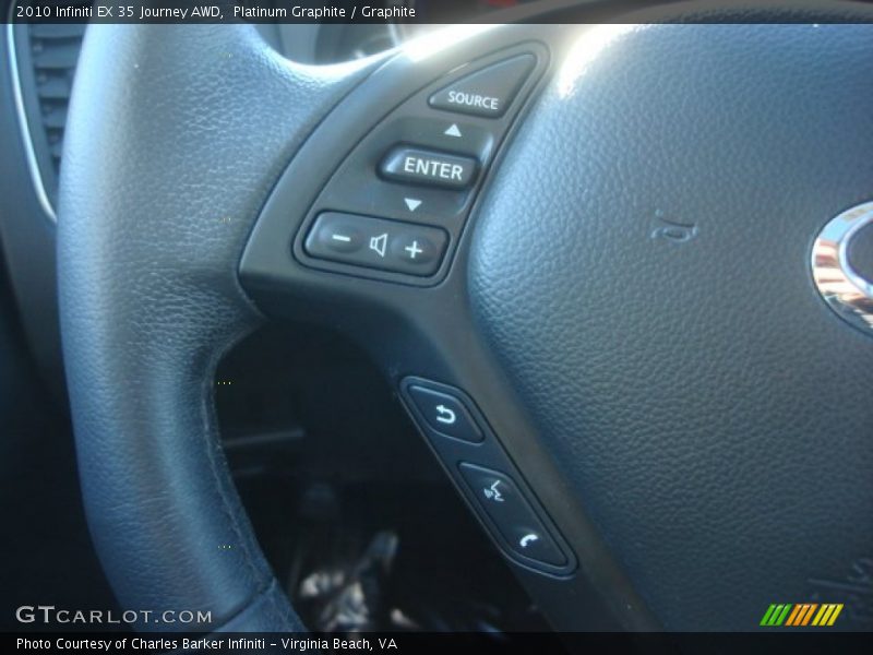 Platinum Graphite / Graphite 2010 Infiniti EX 35 Journey AWD