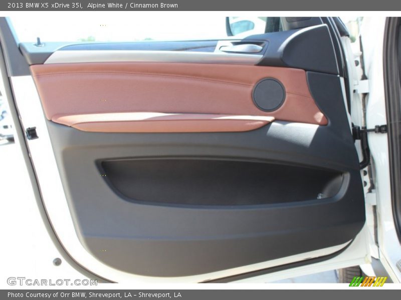 Alpine White / Cinnamon Brown 2013 BMW X5 xDrive 35i