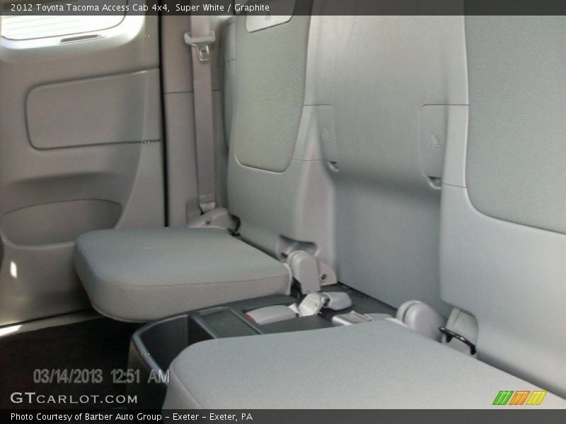 Super White / Graphite 2012 Toyota Tacoma Access Cab 4x4