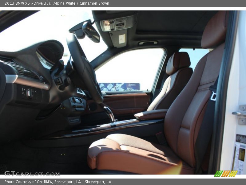 Alpine White / Cinnamon Brown 2013 BMW X5 xDrive 35i
