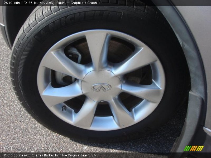 Platinum Graphite / Graphite 2010 Infiniti EX 35 Journey AWD