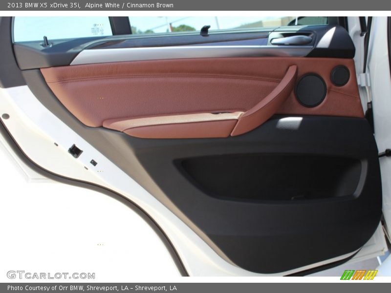 Alpine White / Cinnamon Brown 2013 BMW X5 xDrive 35i