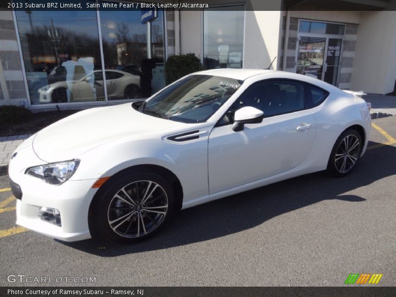  2013 BRZ Limited Satin White Pearl