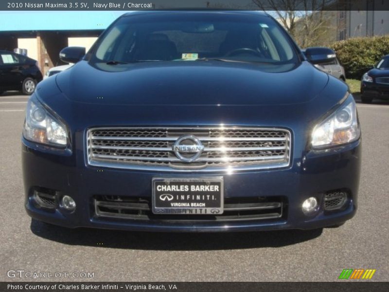 Navy Blue / Charcoal 2010 Nissan Maxima 3.5 SV