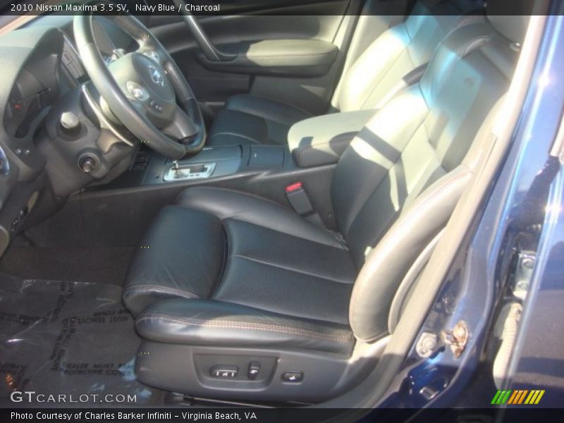 Navy Blue / Charcoal 2010 Nissan Maxima 3.5 SV