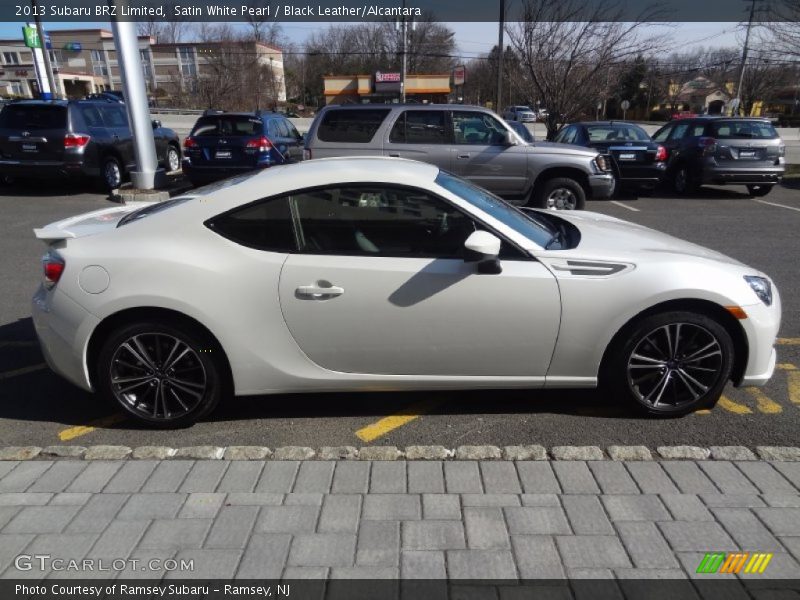  2013 BRZ Limited Satin White Pearl