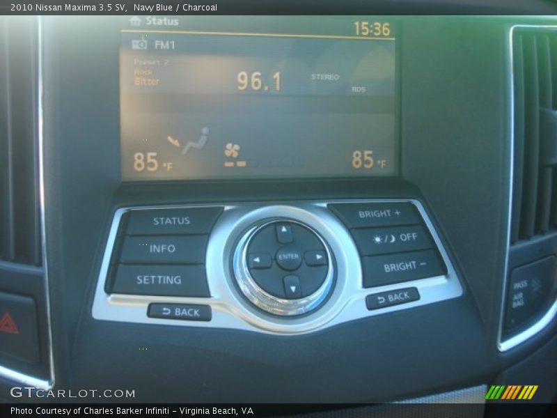 Navy Blue / Charcoal 2010 Nissan Maxima 3.5 SV