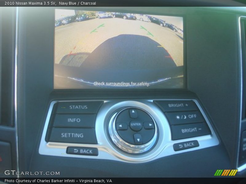Navy Blue / Charcoal 2010 Nissan Maxima 3.5 SV