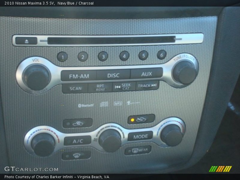 Navy Blue / Charcoal 2010 Nissan Maxima 3.5 SV
