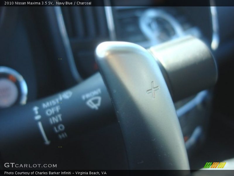 Navy Blue / Charcoal 2010 Nissan Maxima 3.5 SV