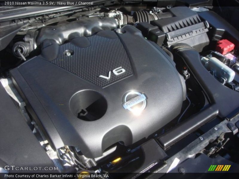 Navy Blue / Charcoal 2010 Nissan Maxima 3.5 SV