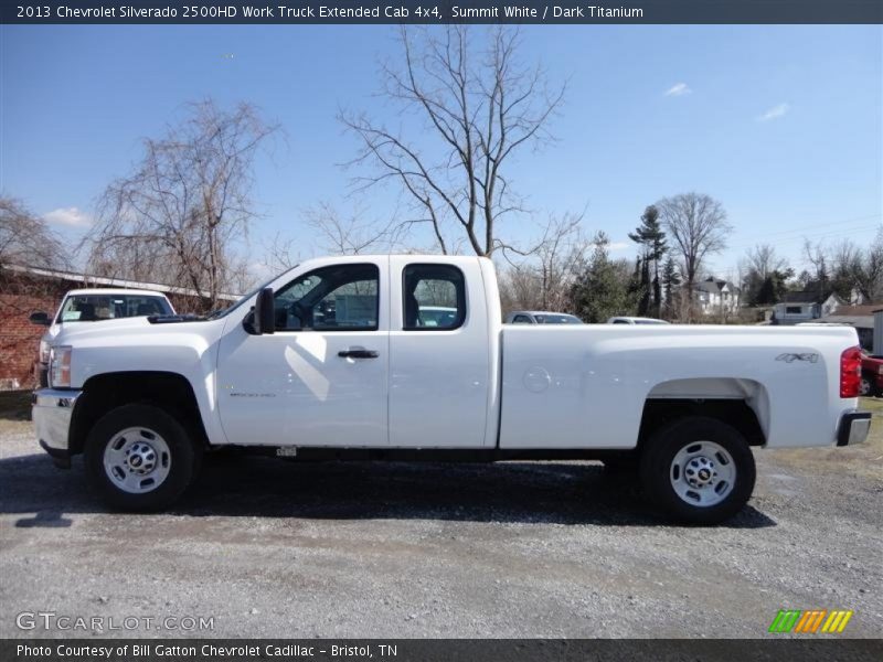  2013 Silverado 2500HD Work Truck Extended Cab 4x4 Summit White